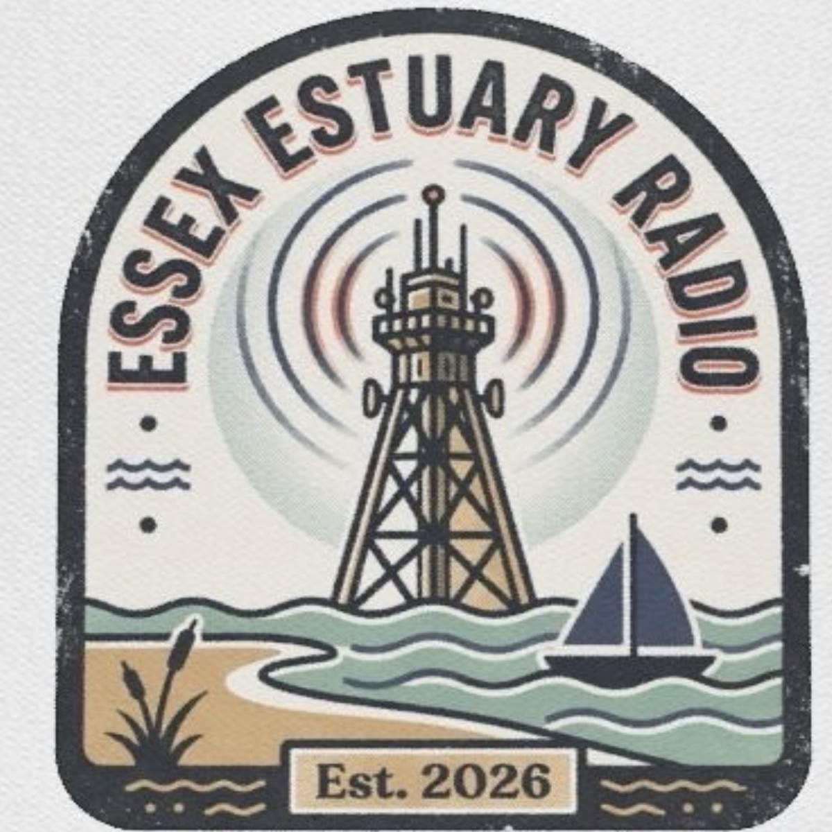 Essex Estuary Radio coastal badge